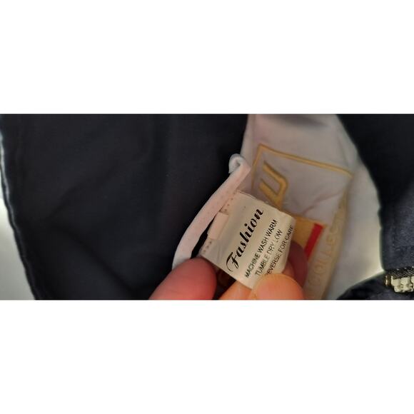 M730) Vintage 90s Men's  FUBU Full Zip Track Windbreaker Jacket Medium - Picture 13 of 13